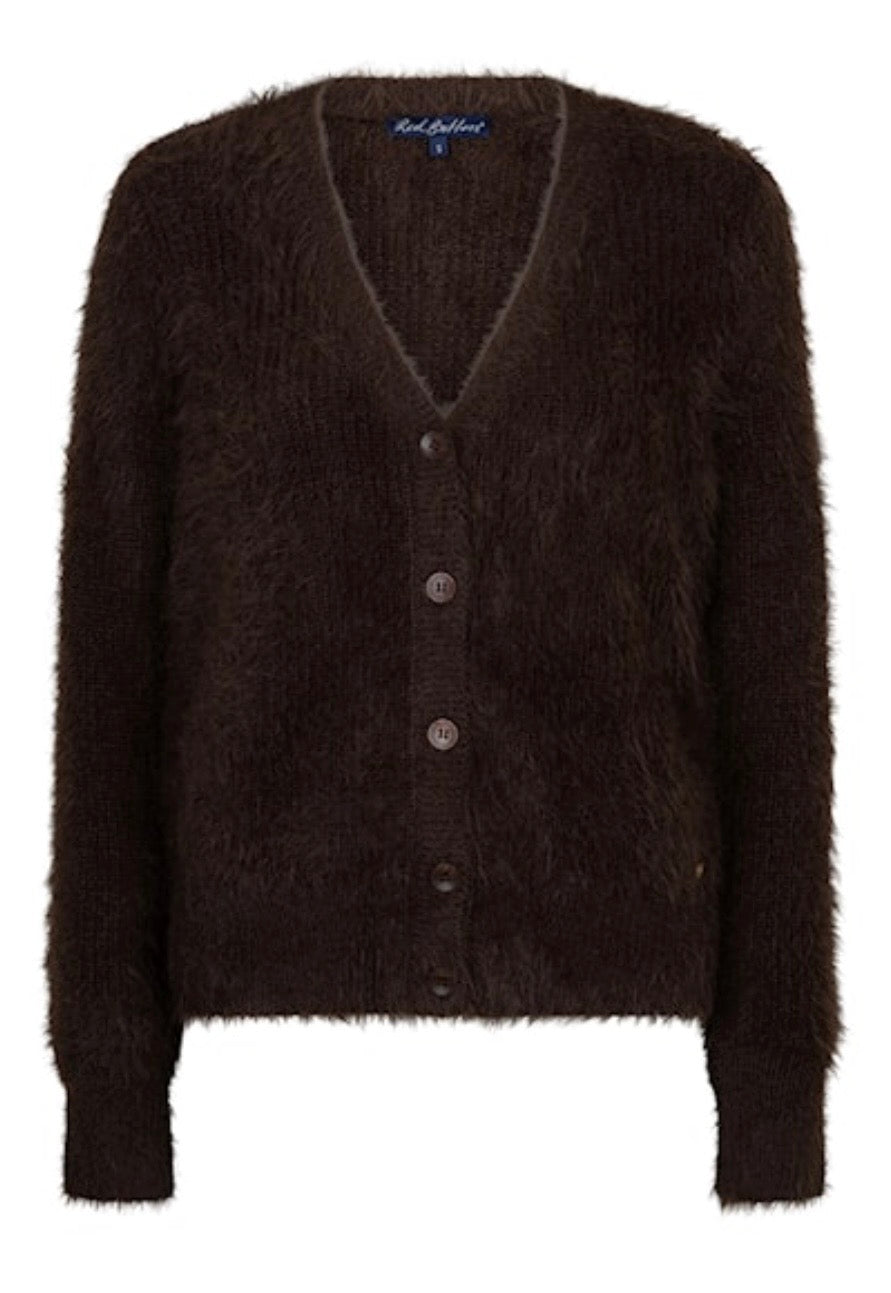 Cardigan Fuzzy Espresso