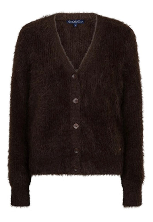 Cardigan Fuzzy Espresso