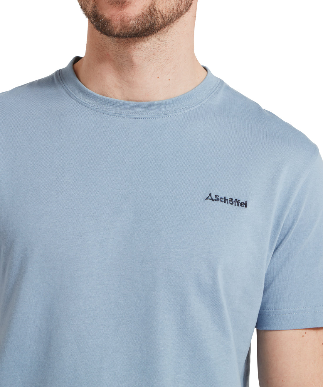 Trevone T-shirt Pigeon Blue