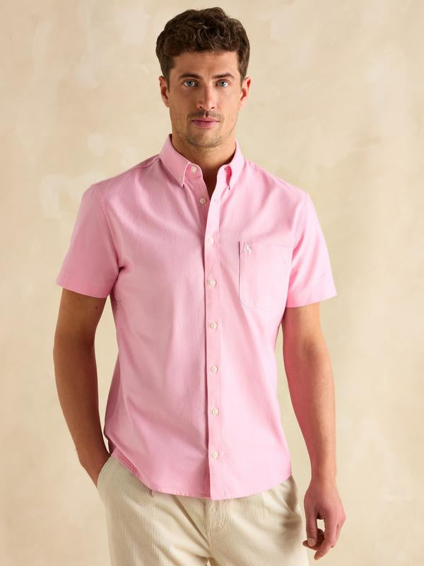 Oxford Short Sleeved shirt pink