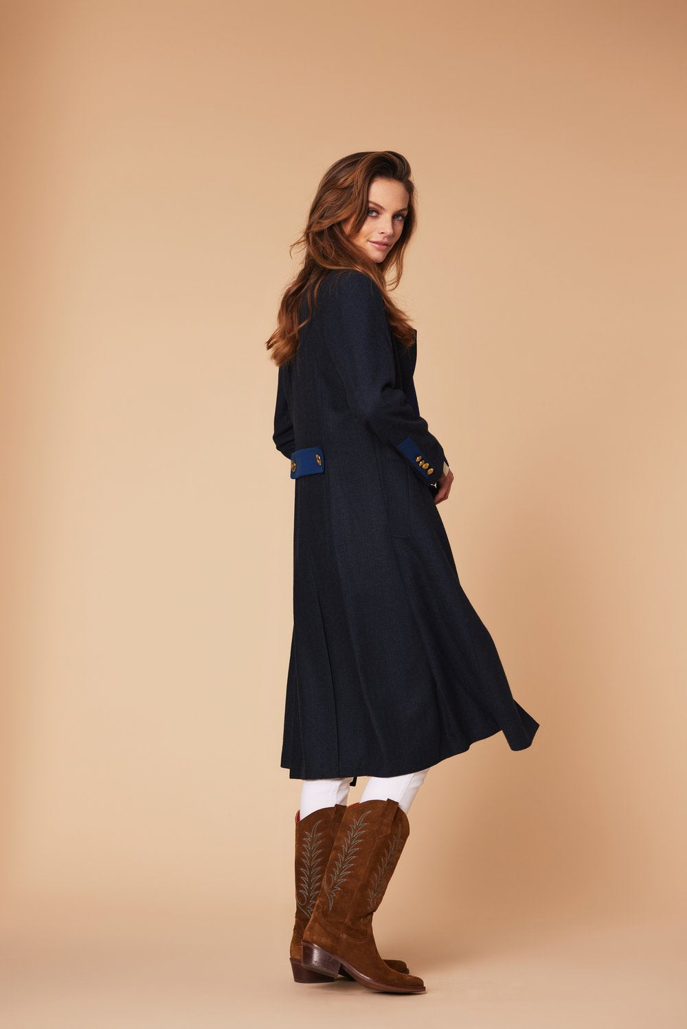 The Sheringham Coat Navy