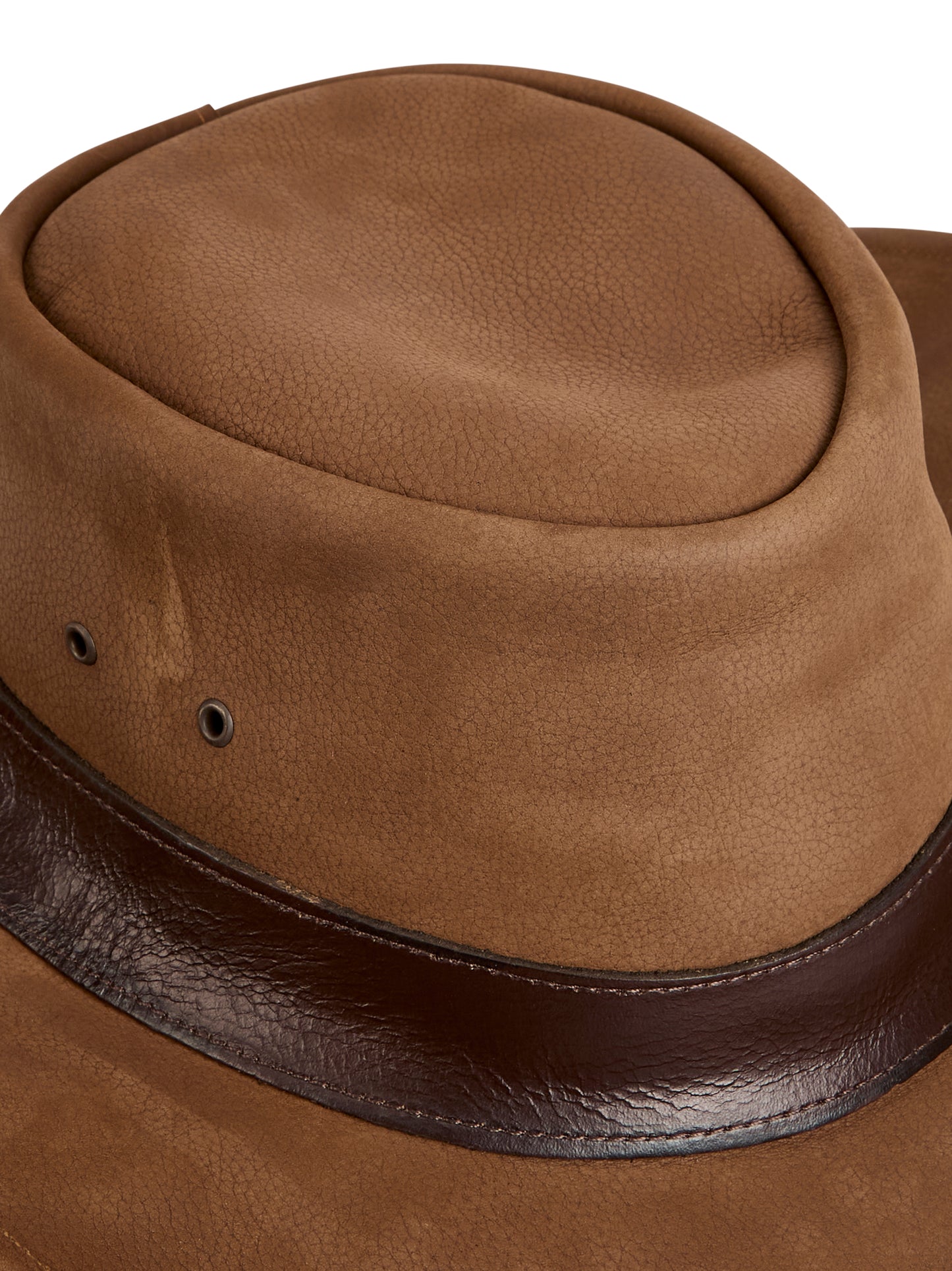 Finlay Leather Hat Walnut