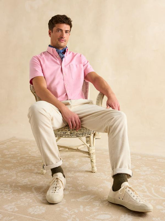 Oxford Short Sleeved shirt pink