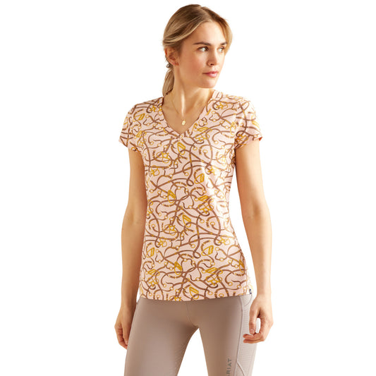 Bridle SS T-shirt Blushing Rose