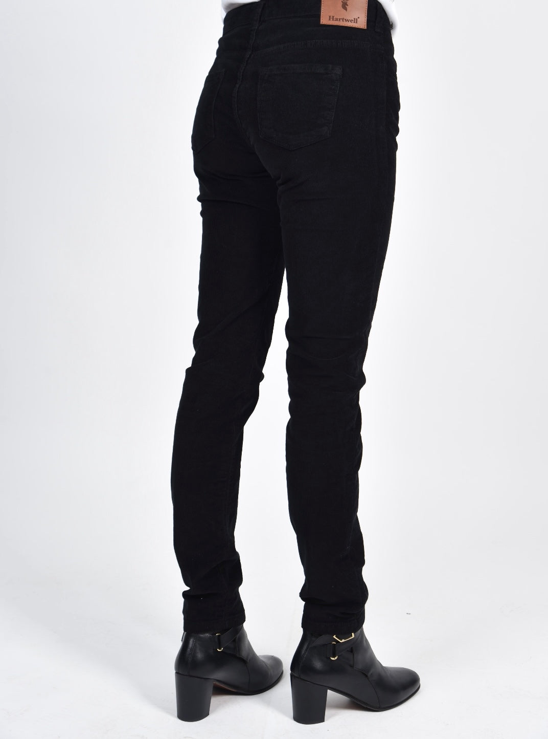 Rosie 5 Pocket Jeans Needlecord Black
