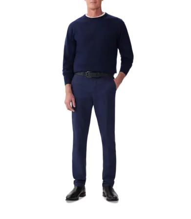 Berwick Chino Trousers French Navy