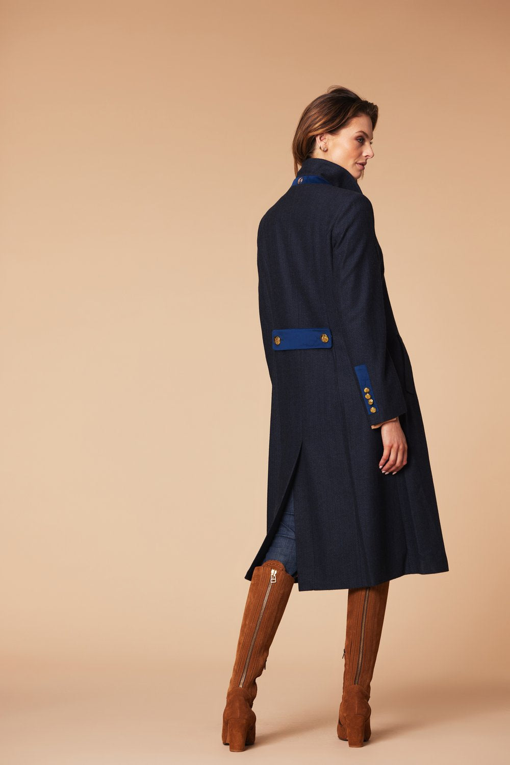 The Sheringham Coat Navy