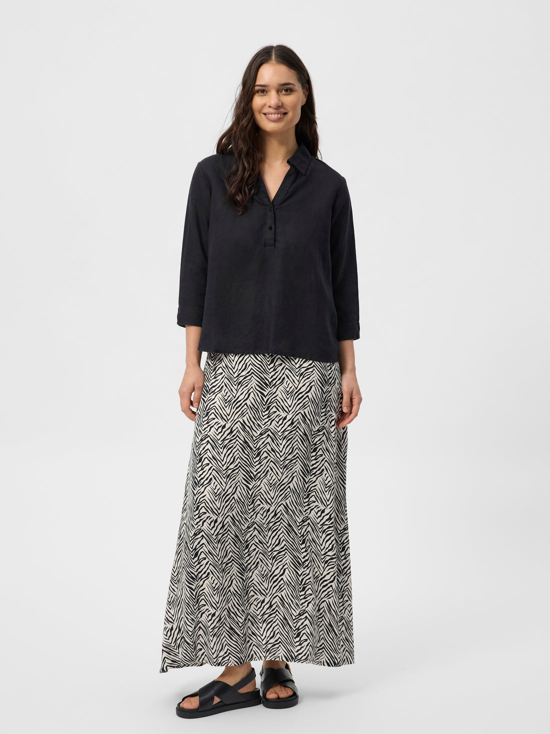Alena Shirt in Black