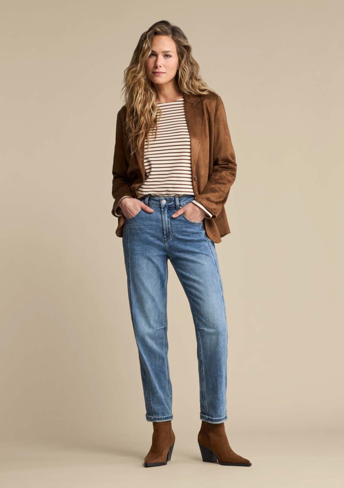 Blazer Suedine Praline