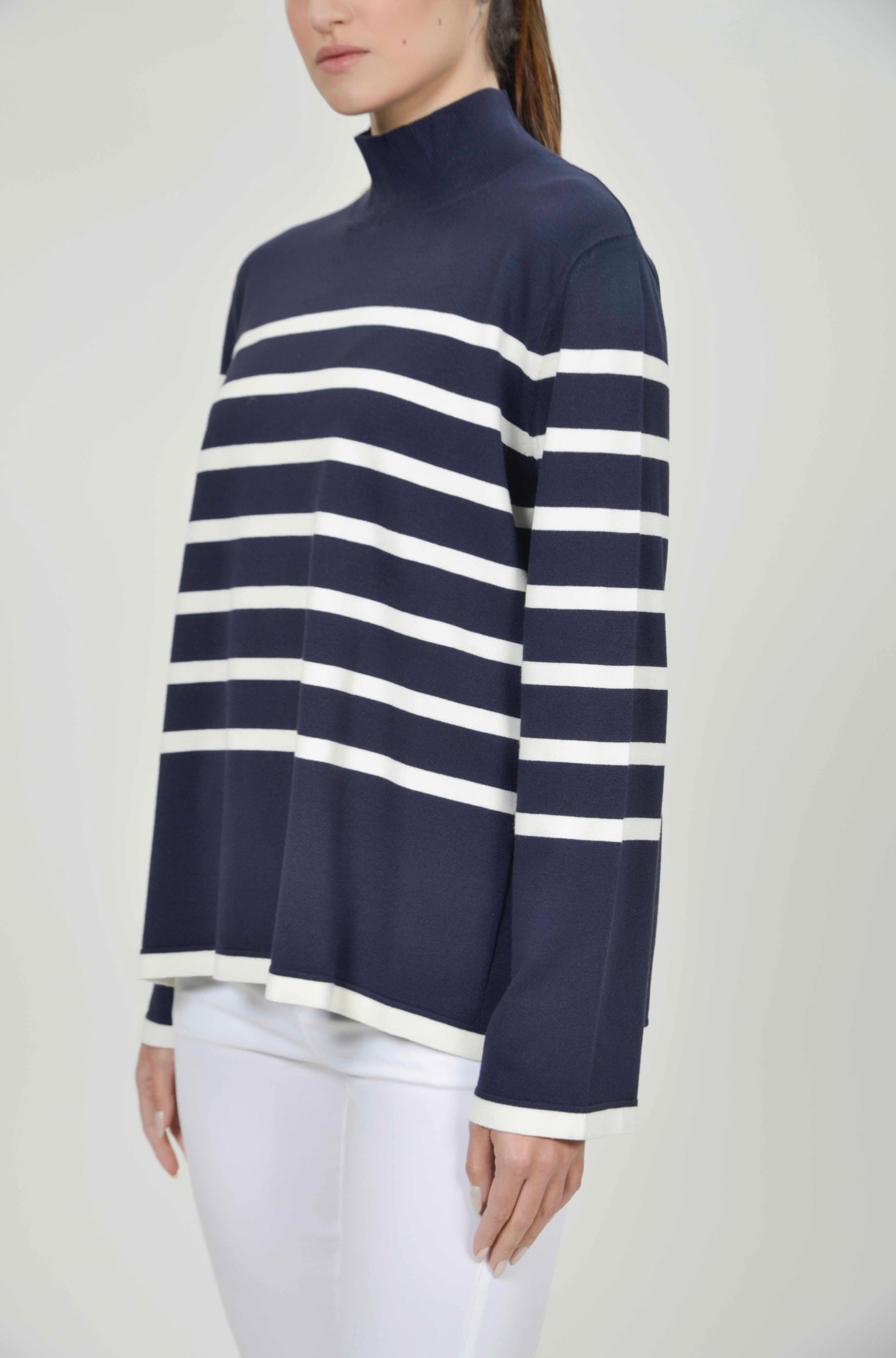 Doris Navy Stripe Sweater