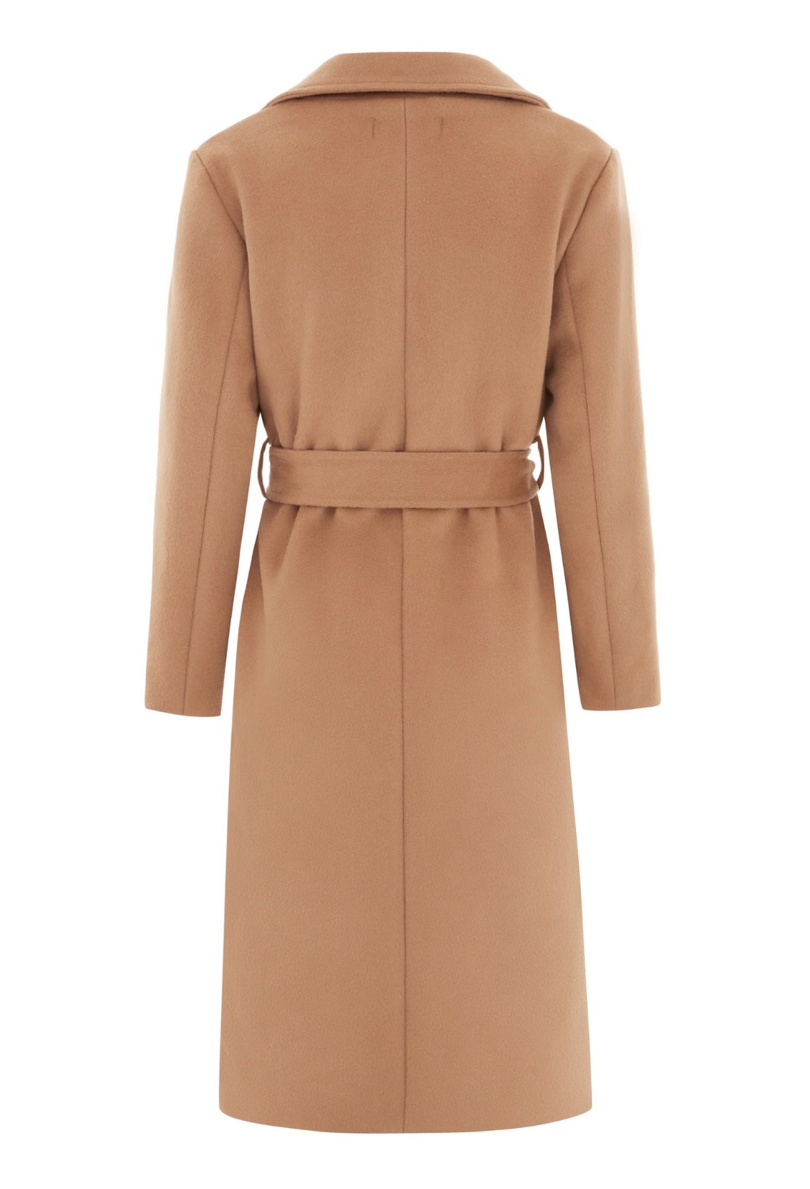 Highgrove Cashmere Coat In Tan