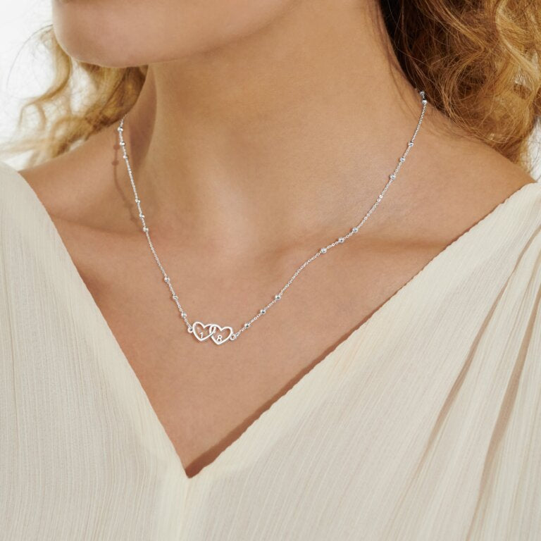 Forever Yours 'Happy 18th Birthday' Necklace In Silver Plating