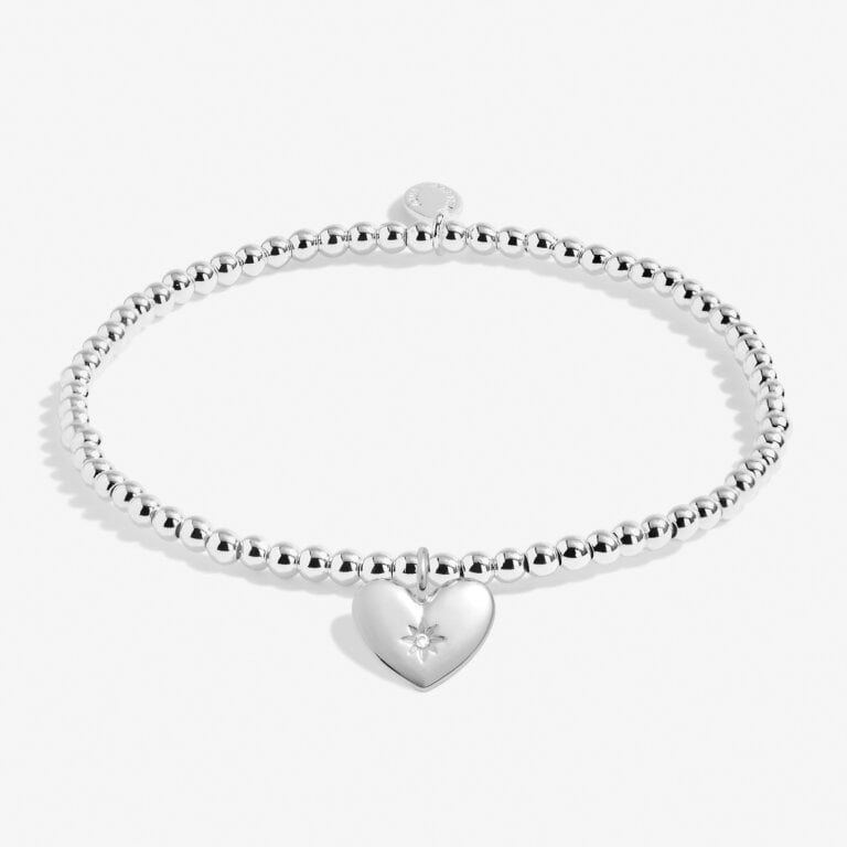 A Little 'Here For You' Bracelet In Silver Plating