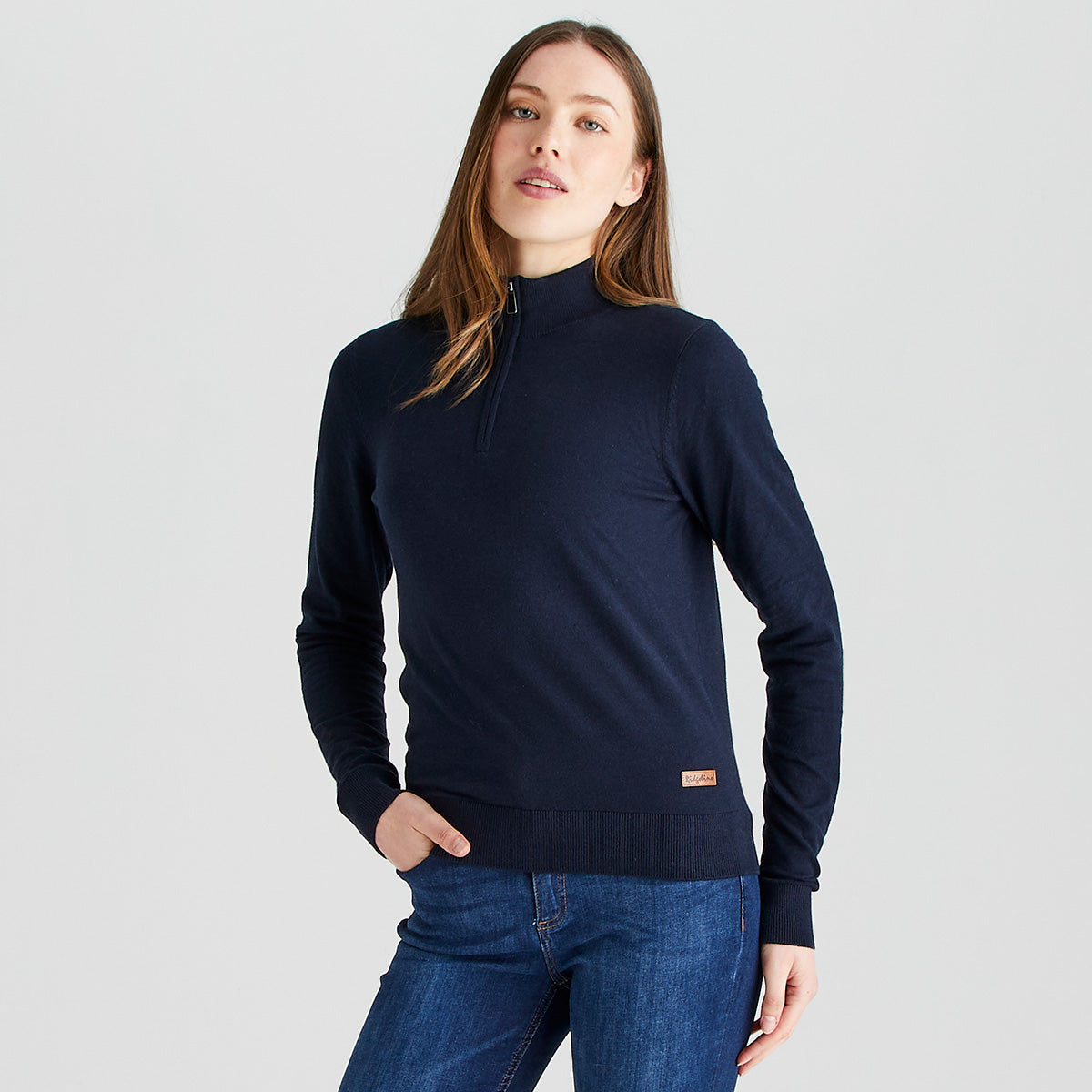Women’s Melford Knit 1/4 Zip Navy