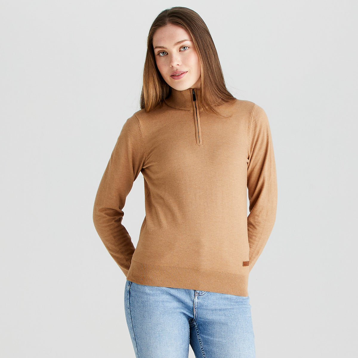 Women’s Melford Knit 1/4 Zip Sienna