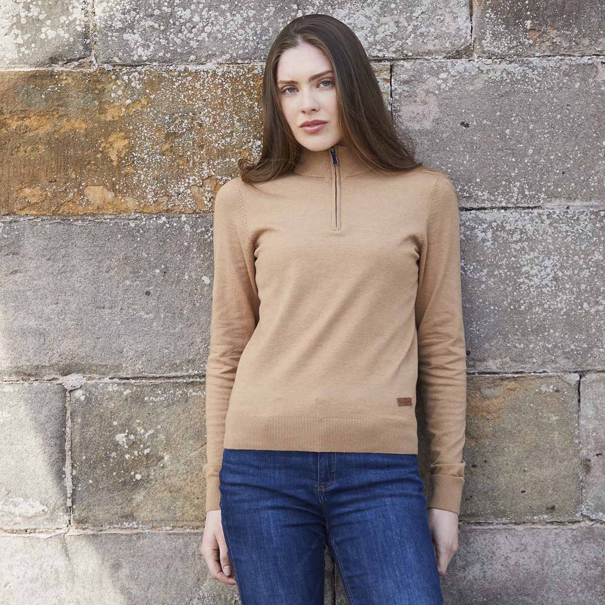 Women’s Melford Knit 1/4 Zip Sienna