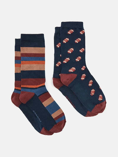 Kingsbury navy rugby socks