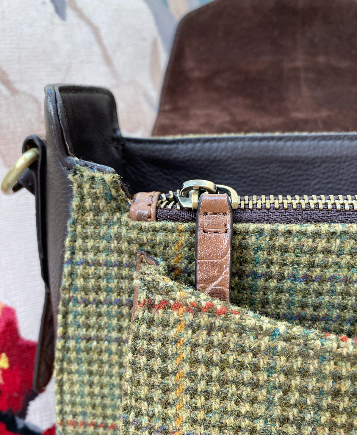 Belton Tweed Saddle Bag