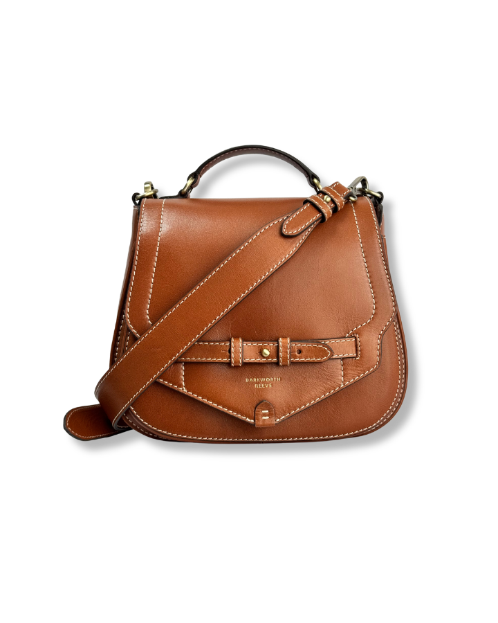 Felpersham Saddle Bag Tan leather