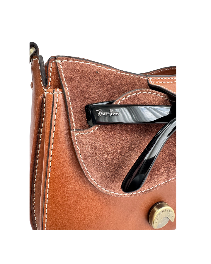 Felpersham Saddle Bag Tan leather