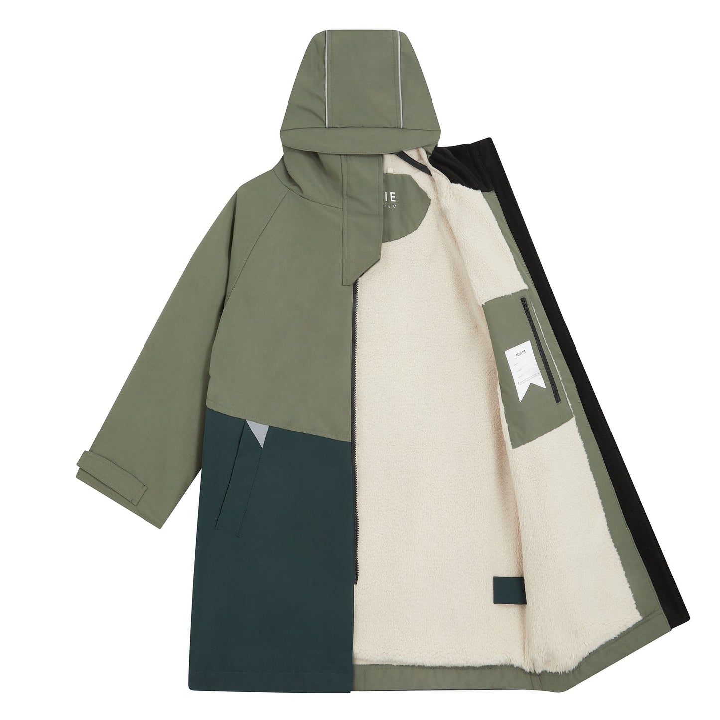 Adult Waterproof Changing Robe Antique Olive
