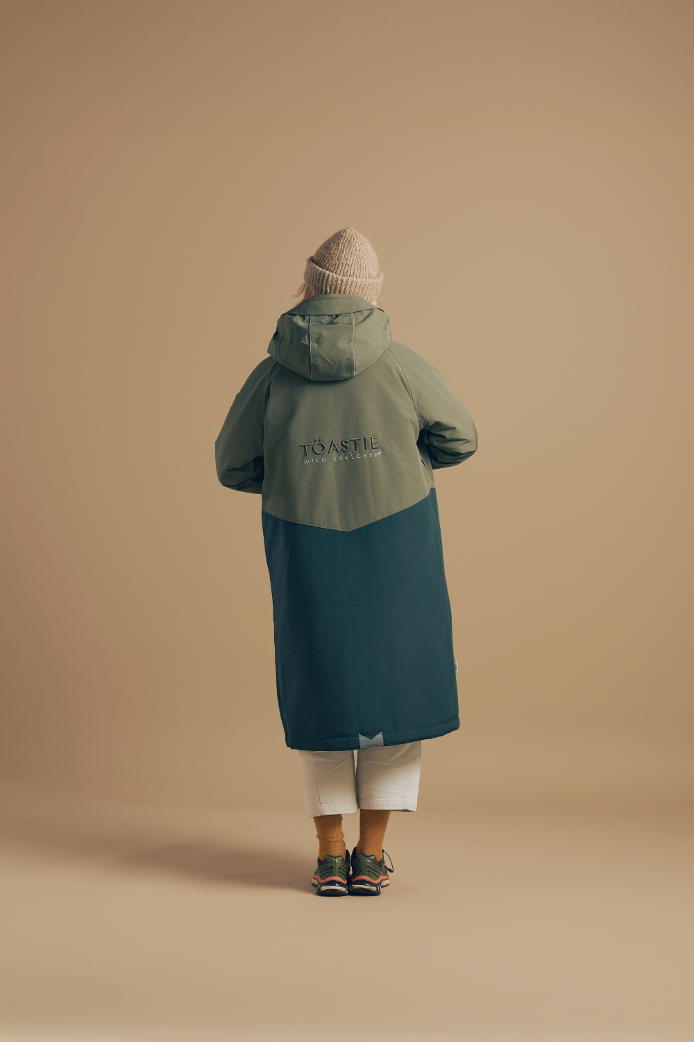 Adult Waterproof Changing Robe Antique Olive