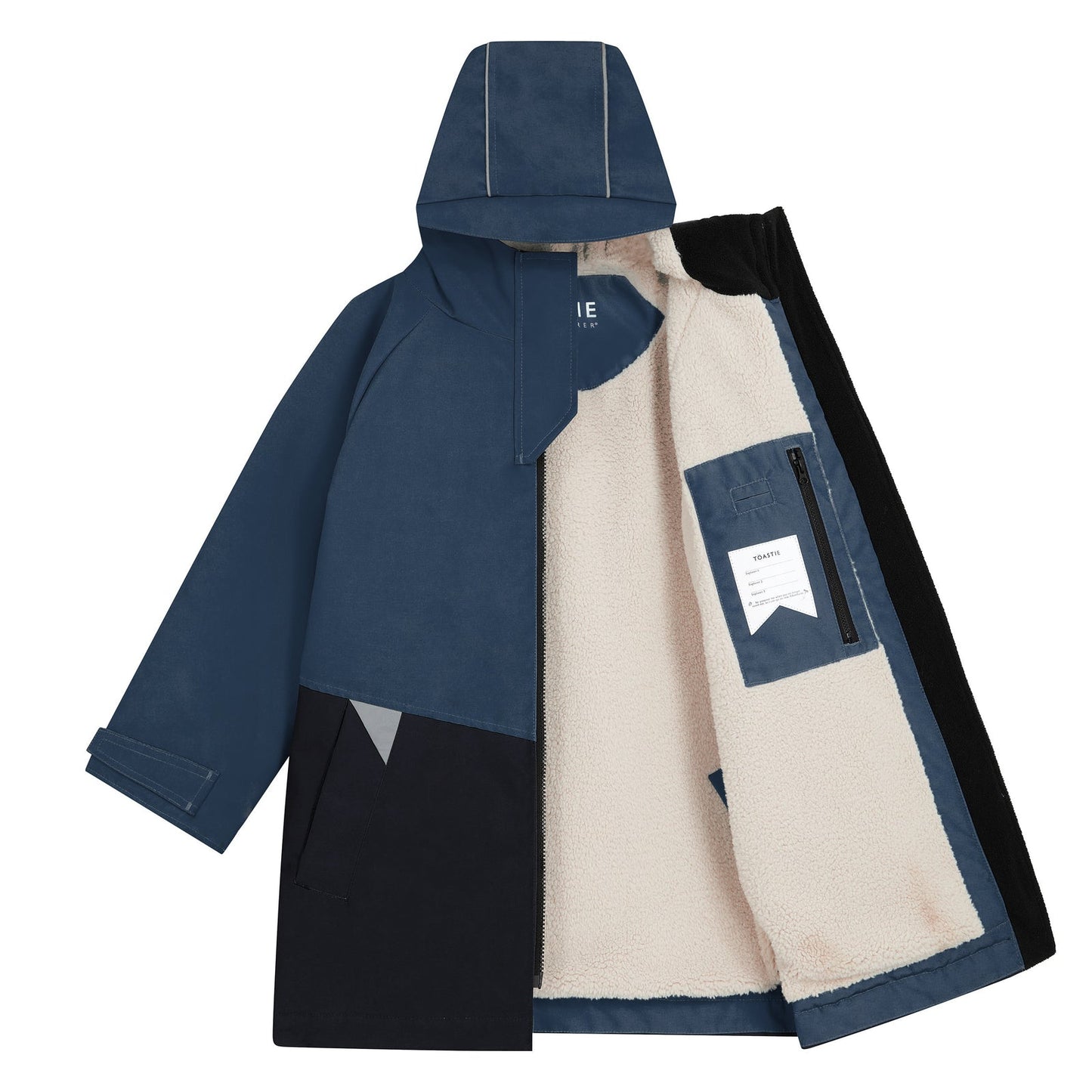 Adult Waterproof Changing Robe Navy
