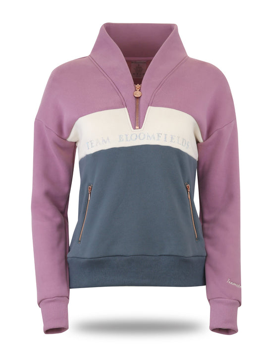 Vanessa Sweatshirt Tri-Colour Pink, Cream & Grey