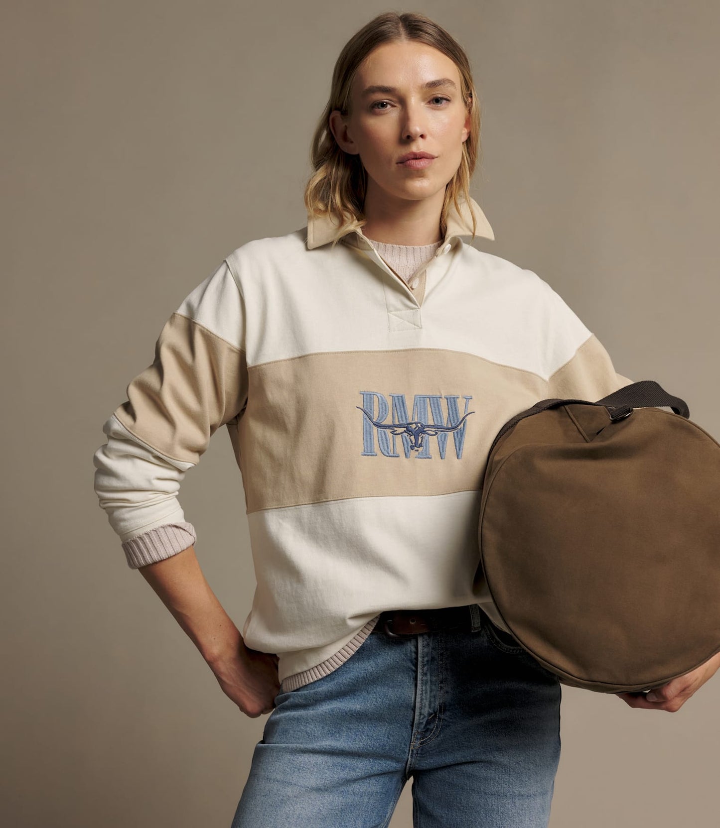 Narran Heritage 3-panel Rugby Ivory