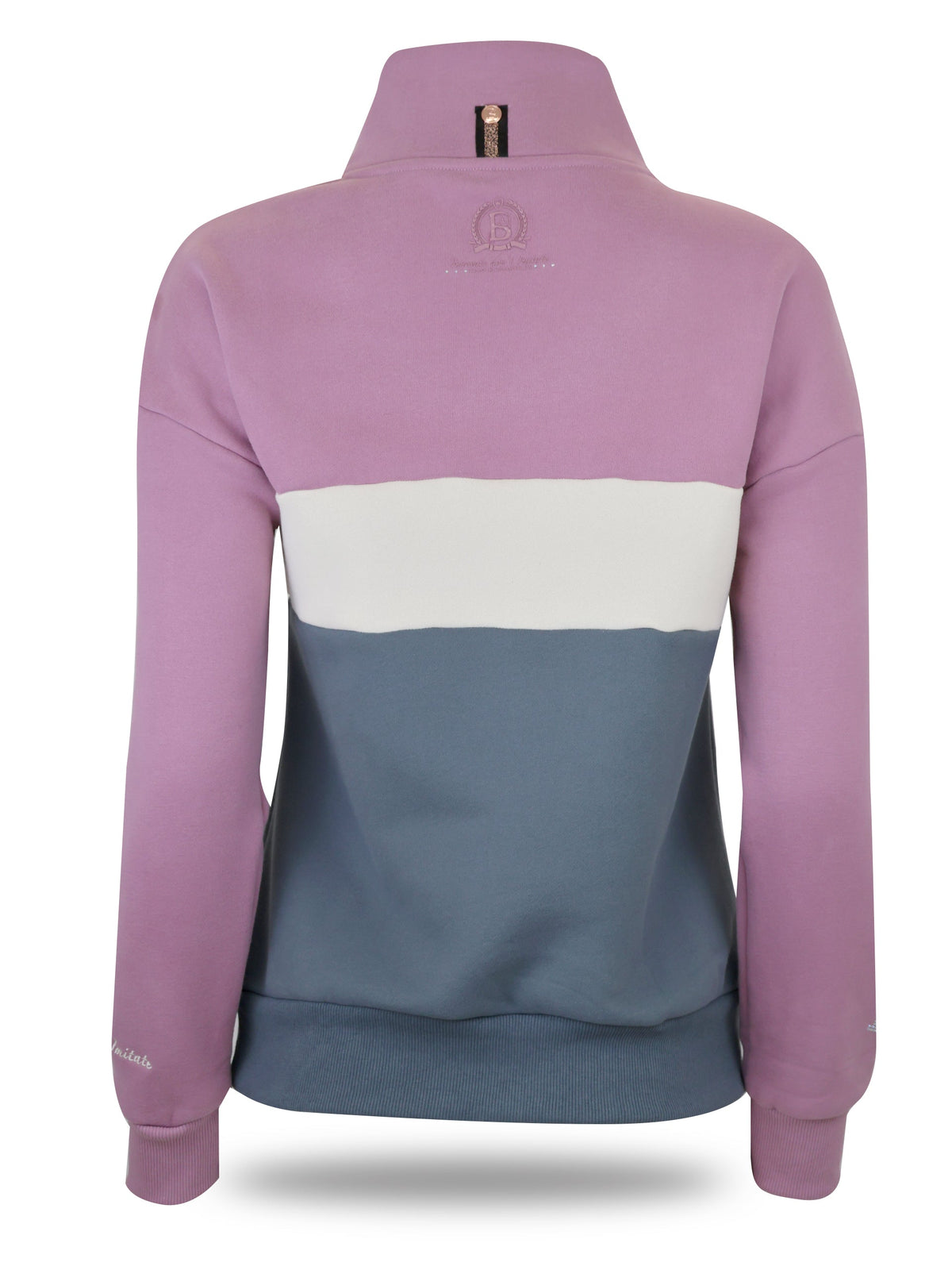 Vanessa Sweatshirt Tri-Colour Pink, Cream & Grey