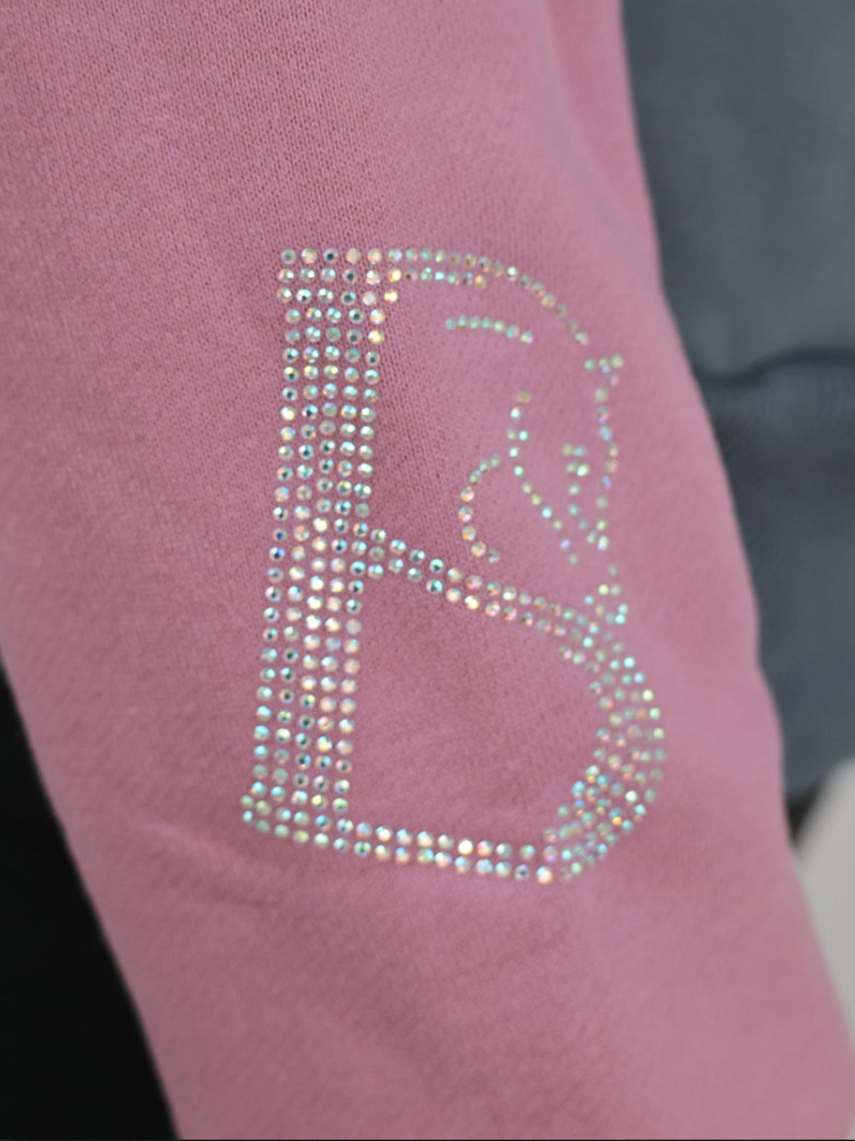 Vanessa Sweatshirt Tri-Colour Pink, Cream & Grey