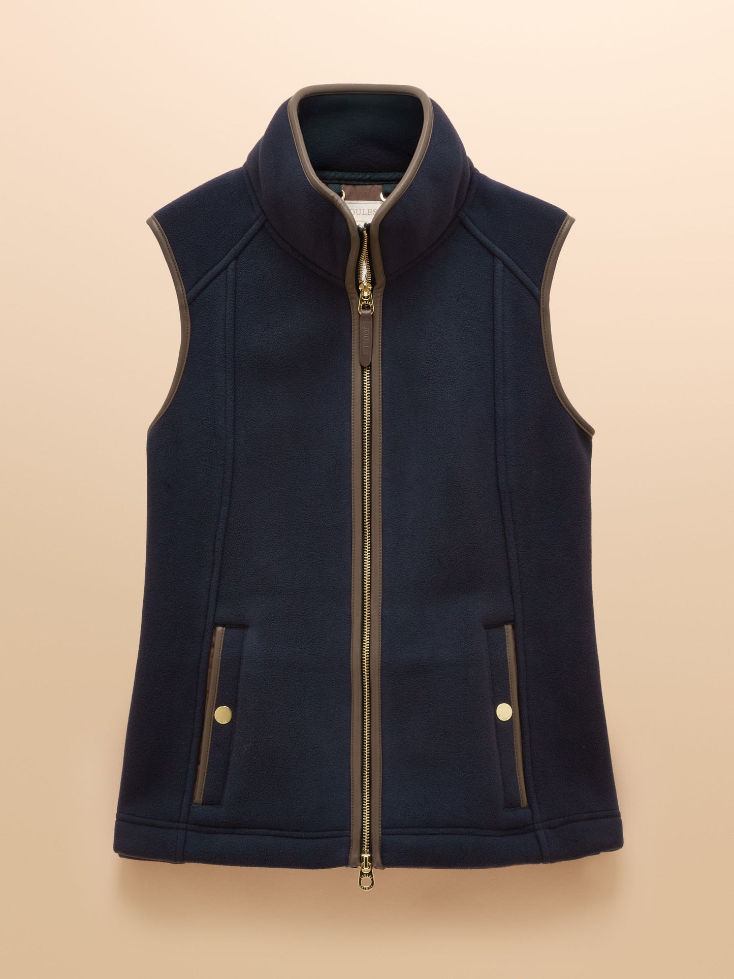 Heritage Navy Blue Fleece Gilet