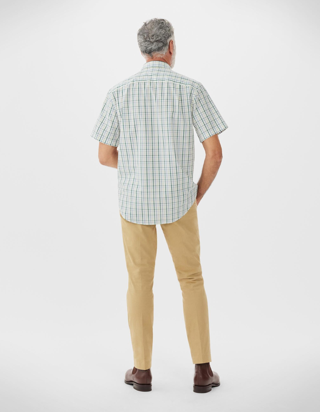 Hervey Shirt White/Blue/Green
