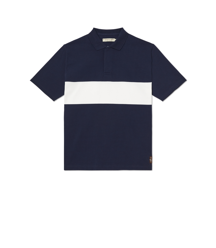 Colebrook Polo Navy/White