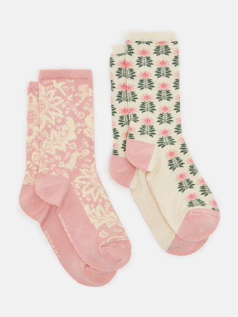 Everyday
Multi Blush Pack of Two Socks