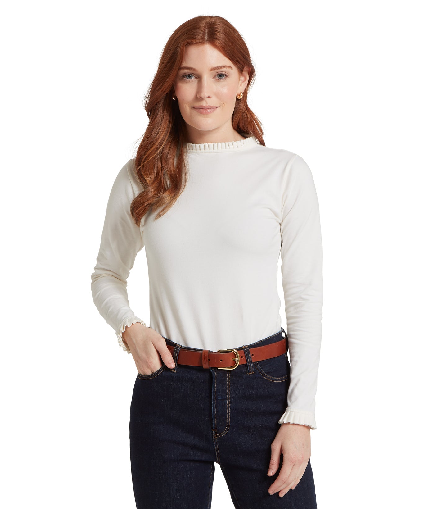 Ilkley Top Soft White