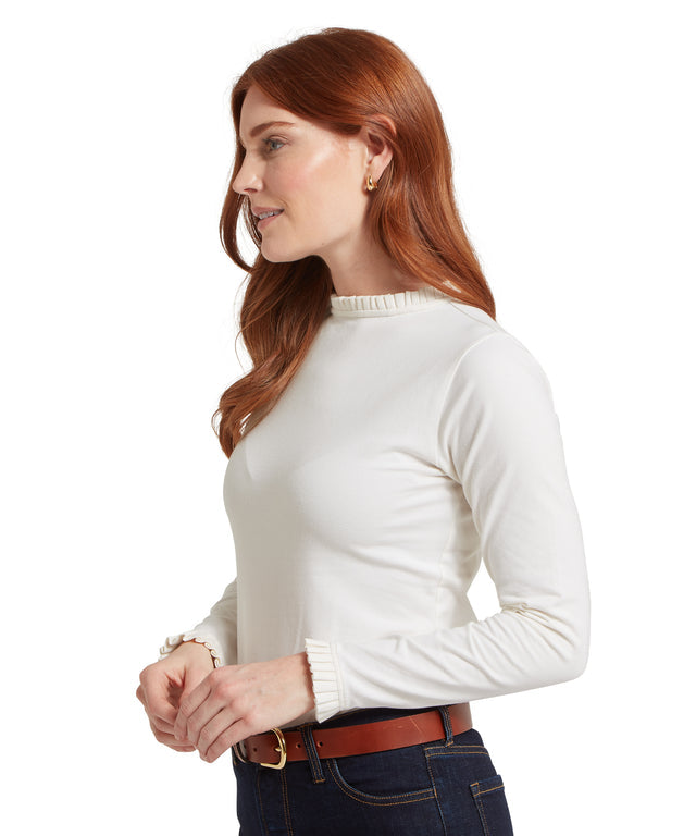 Ilkley Top Soft White