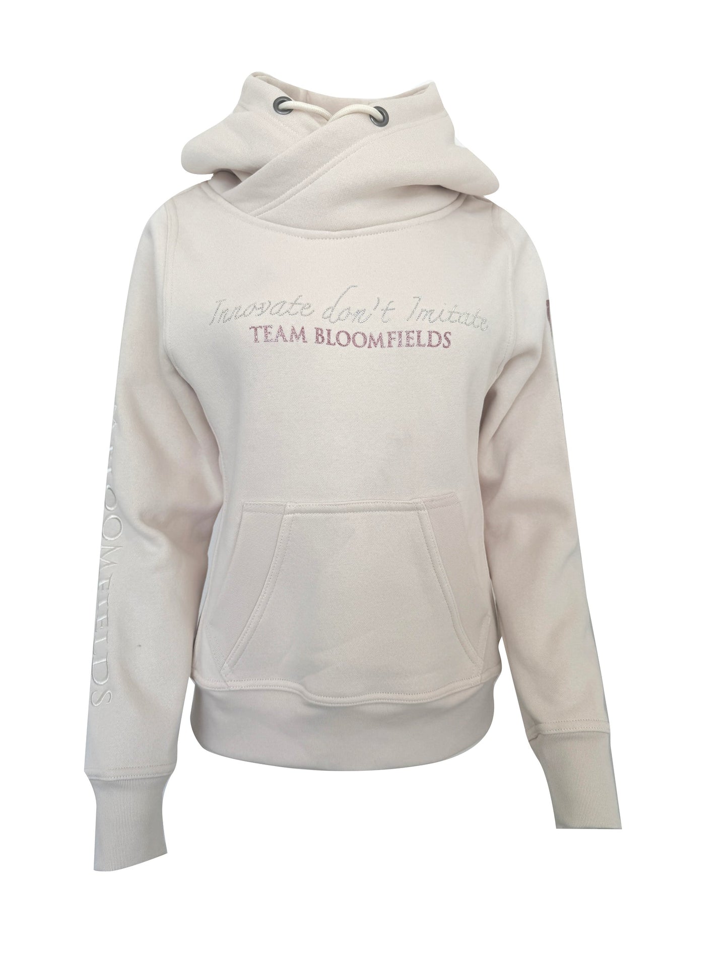 Adelle Vanilla Cross Necked Hoodie