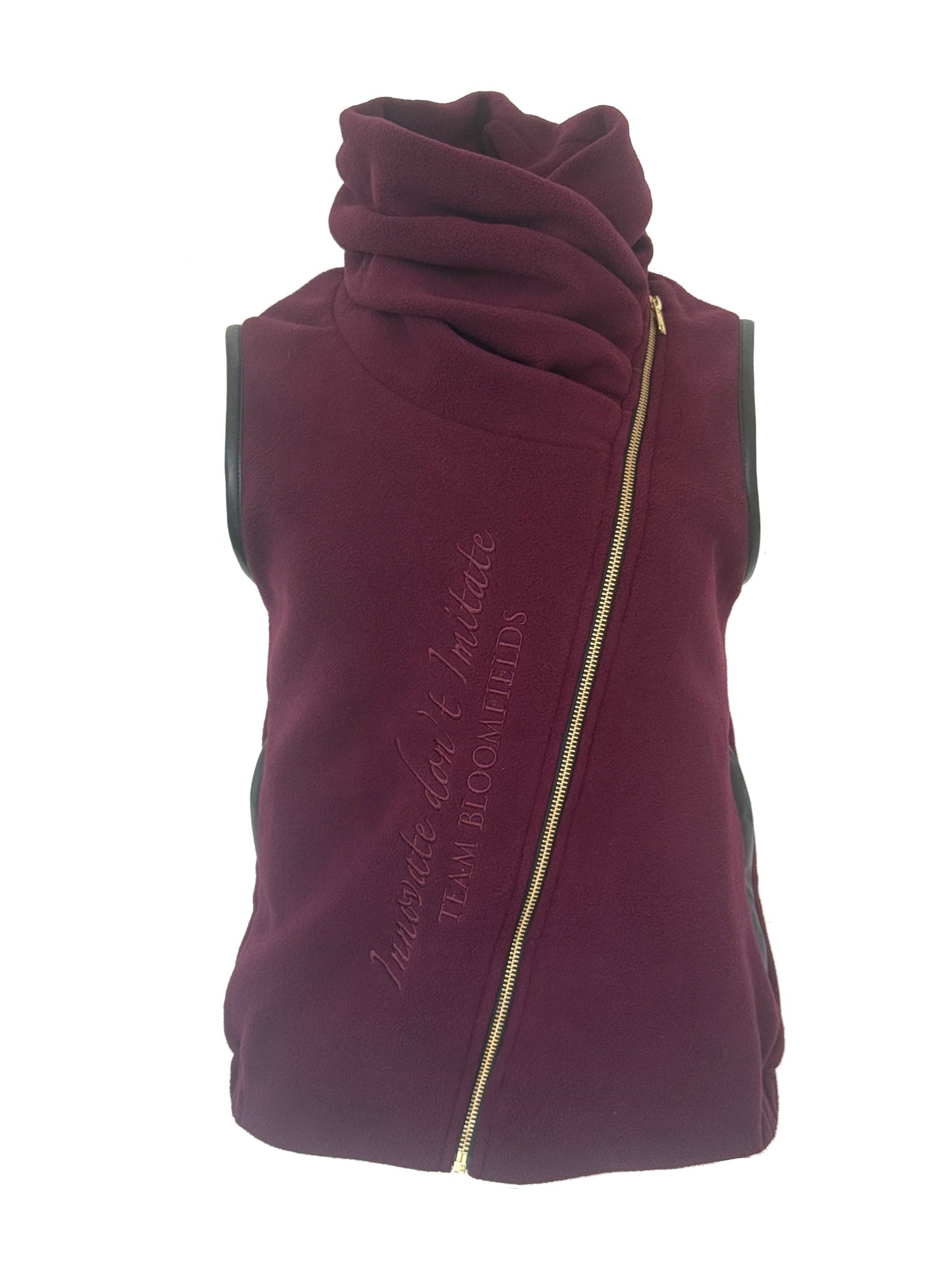 Sienna Country Fleece Mulberry Gilet