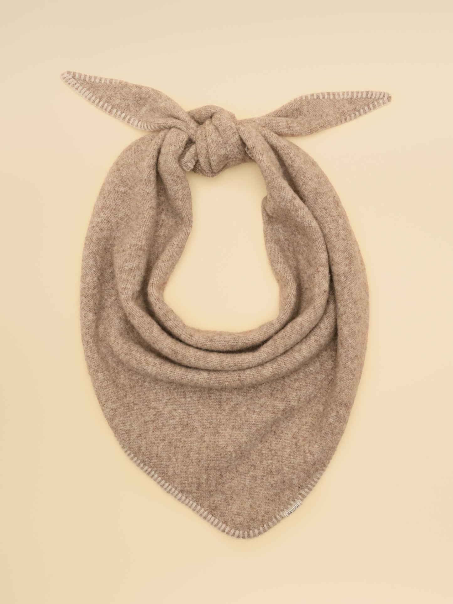 Kendra Oatmeal Triangle Scarf