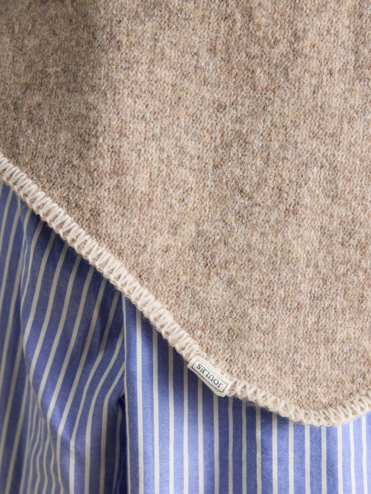 Kendra Oatmeal Triangle Scarf