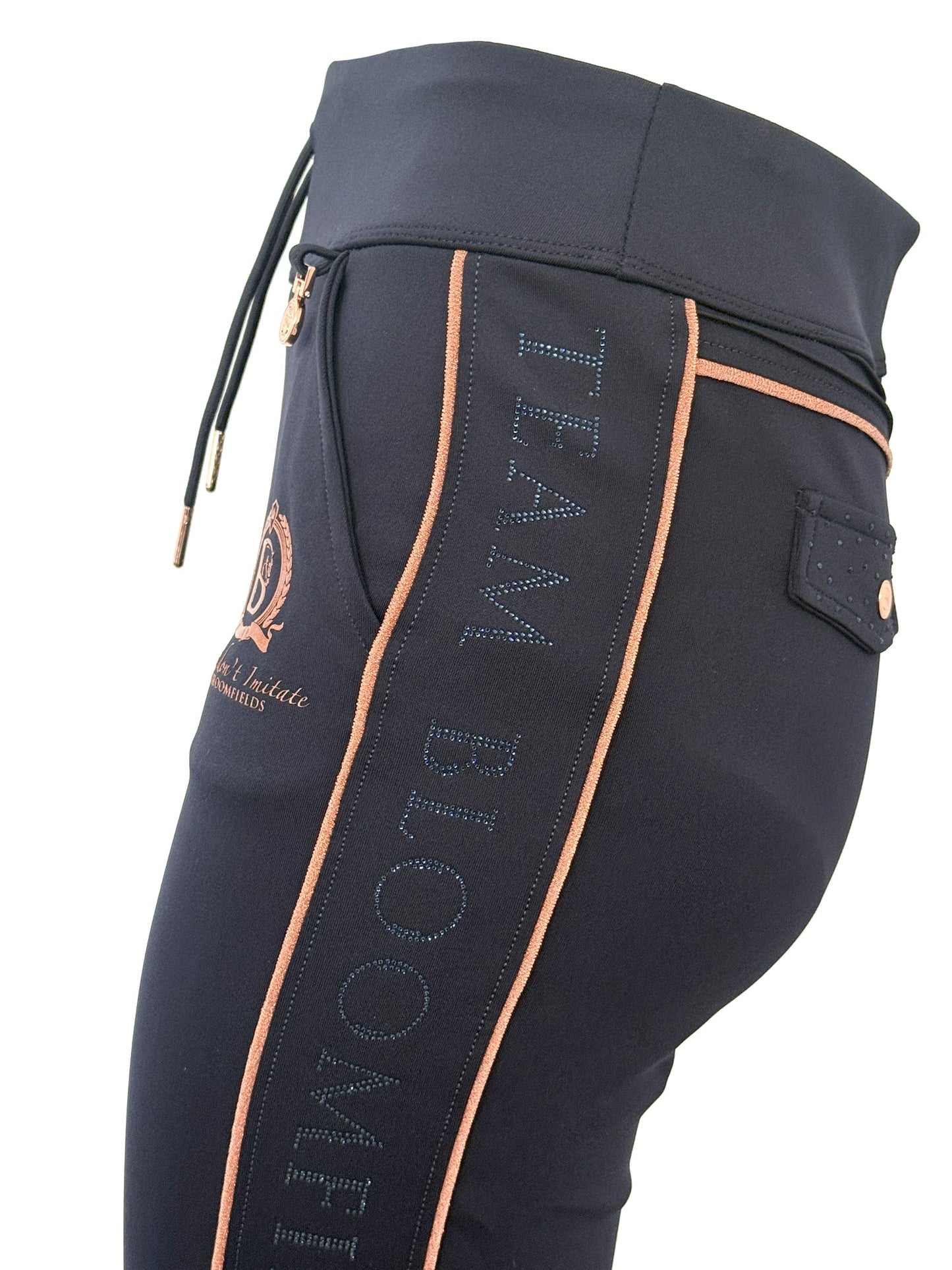 Chelsea Crystal Navy Lounge Trousers