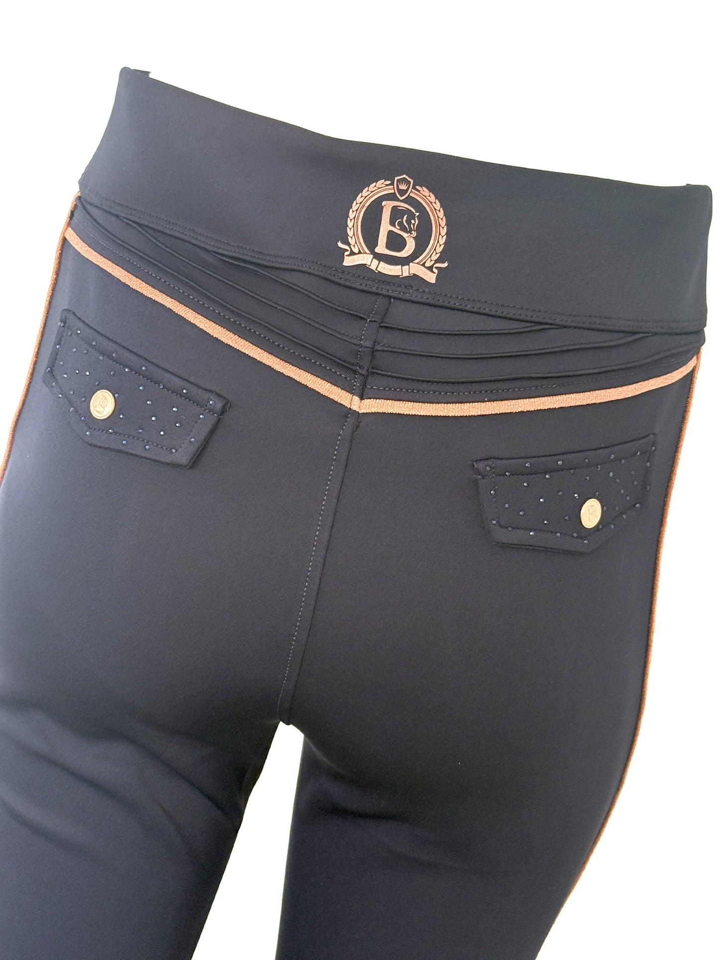 Chelsea Crystal Navy Lounge Trousers