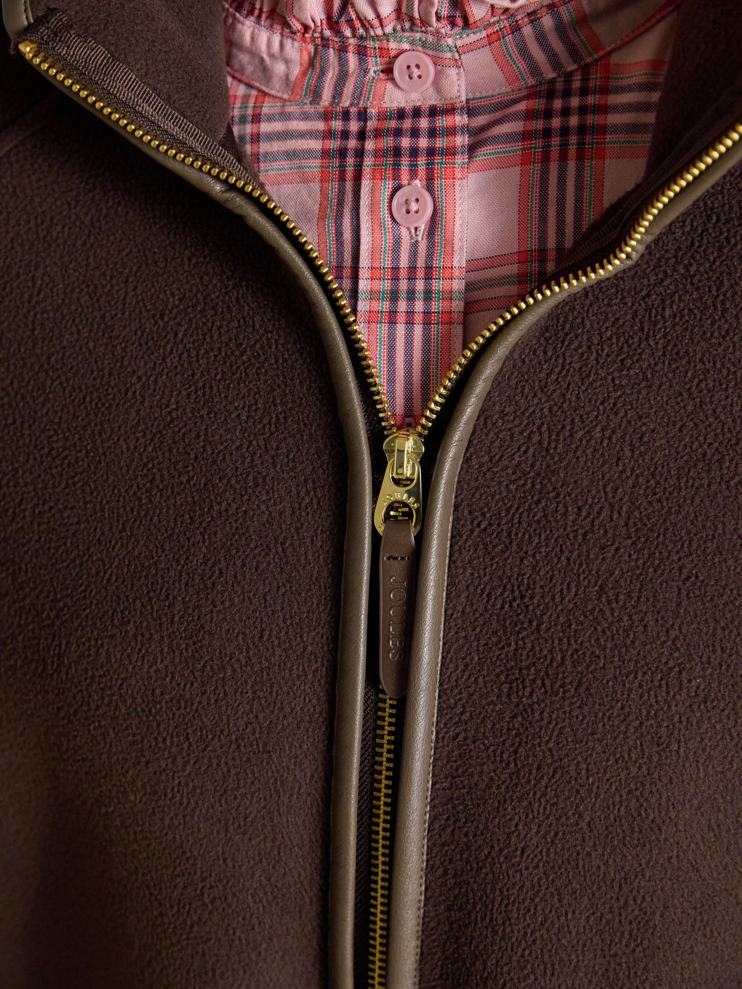 Heritage Chocolate Brown Longline Polar Fleece Longline Cape