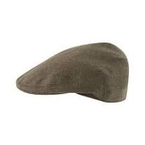 Ptarmigan Tweed Classic Cap - Loden Green Herringbone Tweed