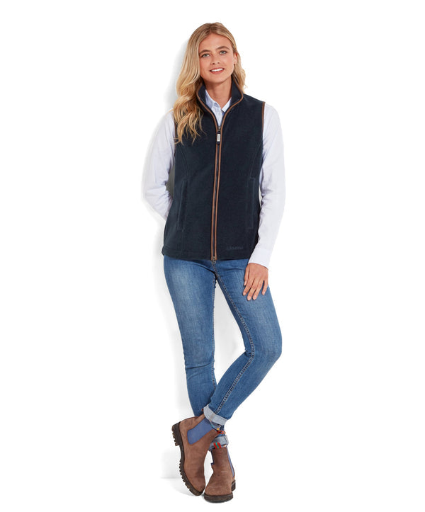 Lyndon Fleece Gilet Petrol Blue