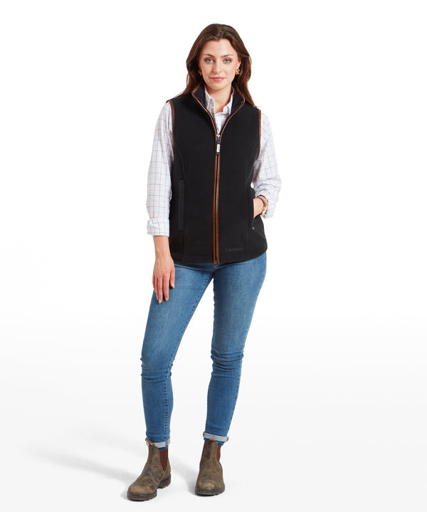 Lyndon Fleece Gilet Gunmetal