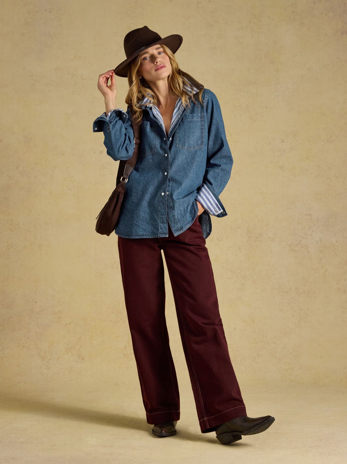 Denim Blue Relaxed Fit Shirt