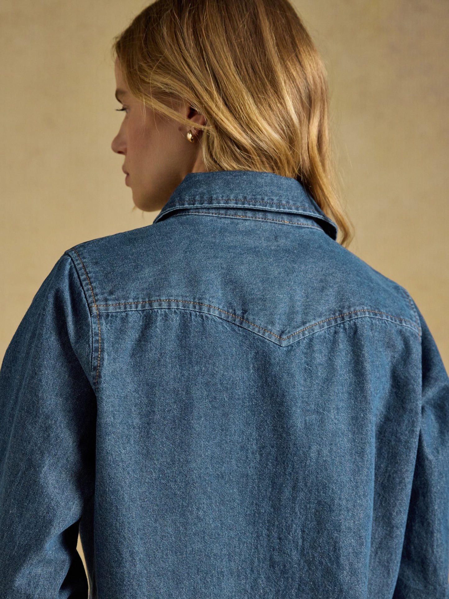 Denim Blue Relaxed Fit Shirt