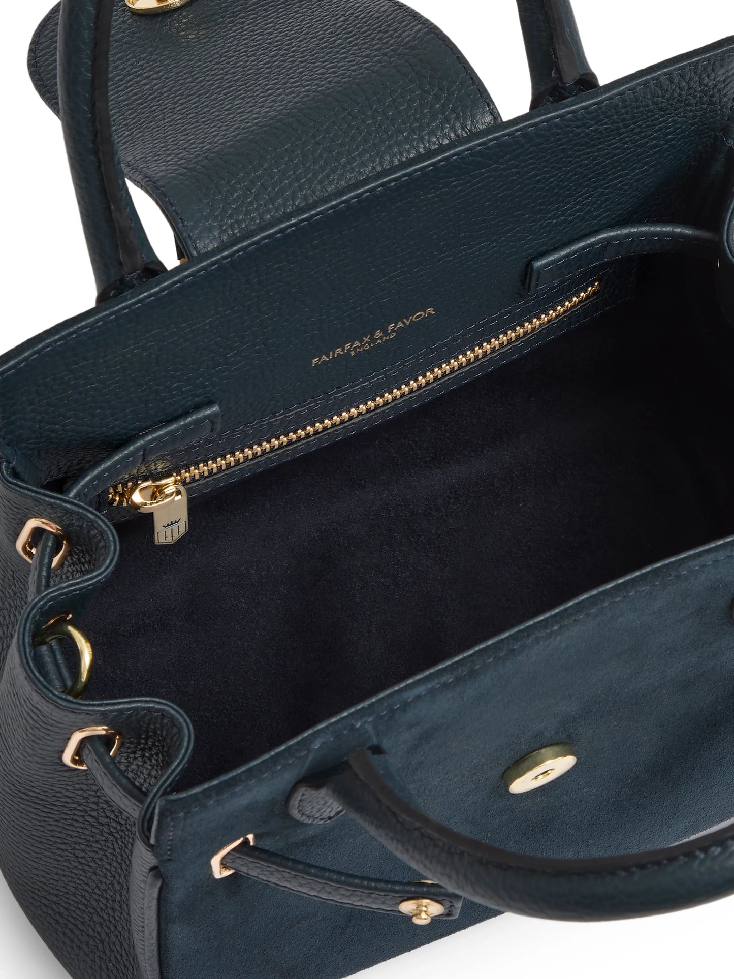 Windsor Teal Suede Mini Handbag